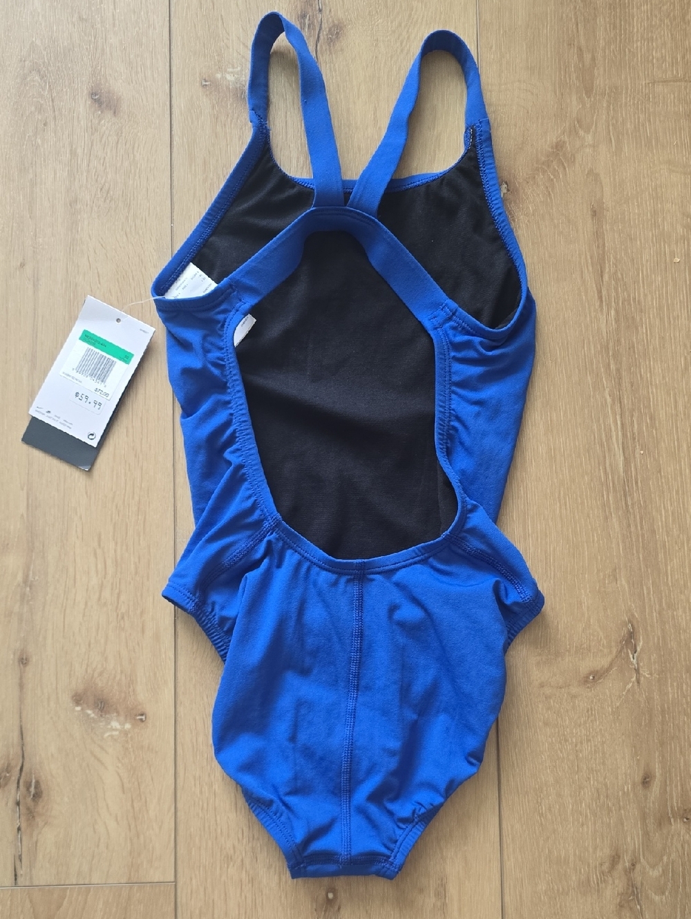 Nike Swim Womens HydraStrong Solid Fastback One Piece Swimsuit Size 30 Womens 4 - Picture 5 of 7